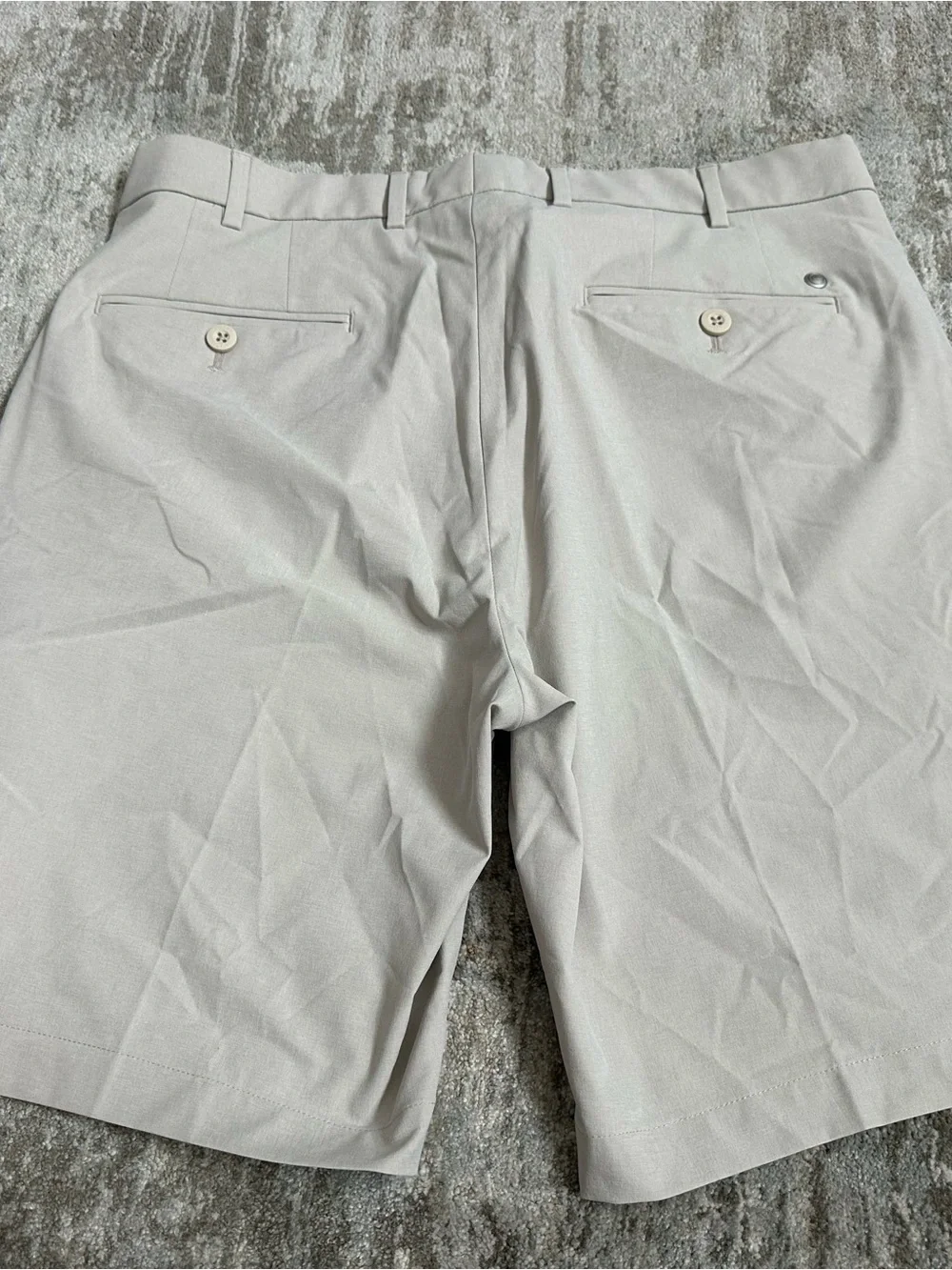 Peter Millar Stone Flat-Front Performance Shorts